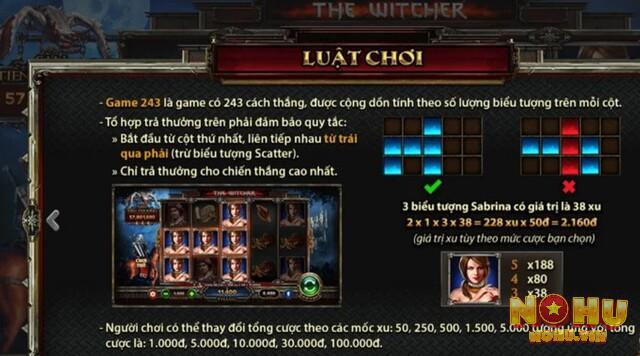 Quy tắc chơi The Witchs siêu dễ, thưởng cực hời