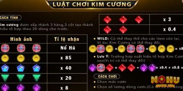 Cách chơi nổ hũ kim cương đơn giản