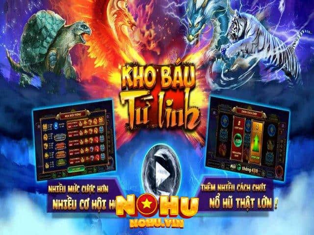 slot game nổ hũ kho báu tứ linh